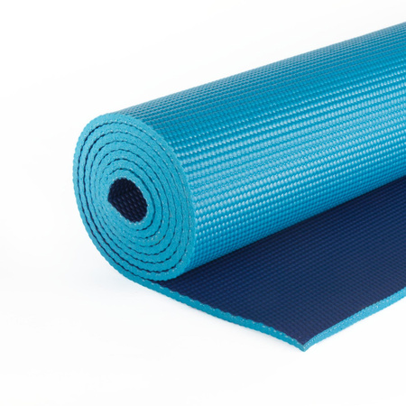 GAIAM Navy & Blue 6mm - 61698 - Mata do jogi dwustronna