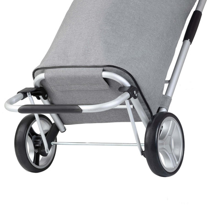 CRUISER Classic Premium - 604360 - Wózek zakupowy składany, szary