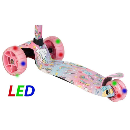 HULAJNOGA 3 KOŁOWA  BALANSOWA ENERO MAXI UNICORN