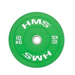 HMS CBR10 - 17-61-021 - Talerz olimpijski Bumper 10 kg green
