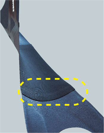 STABILIZATOR STAWU KOLANOWEGO ZAMST FILMISTA KNEE Rozm. M,