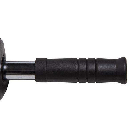 HMS GOL320 - 17-60-016 - Gryf olimpijski łamany 220 cm z zaciskami Lock Jaw black 
