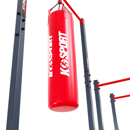 Drążek+Poręcz zewnętrzny do podciągania +uchwyt na worek Ogrodowy-street workout  KSOZ004