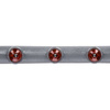 HMS HHP005 - 17-44-505 - Hula Hop masujący z magnesami 85 cm grey-yellow