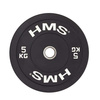 HMS BBR05 - 17-61-015 - Talerz olimpijski Bumper 5 kg black