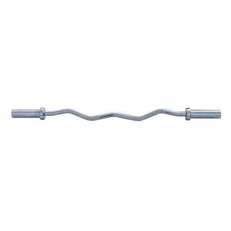 HMS PREMIUM GOL160 - 17-60-015 - Gryf olimpijski łamany 120 cm z zaciskami Lock Jaw black 