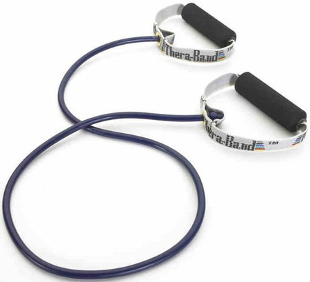 THERA BAND 21724 - Rzemień rehabilitacyjny (tubing) 1,4 m, opór extra mocny