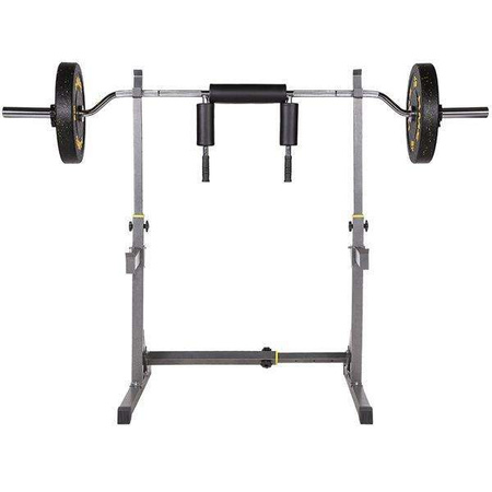 HMS GOL320 - 17-60-016 - Gryf olimpijski łamany 220 cm z zaciskami Lock Jaw black 