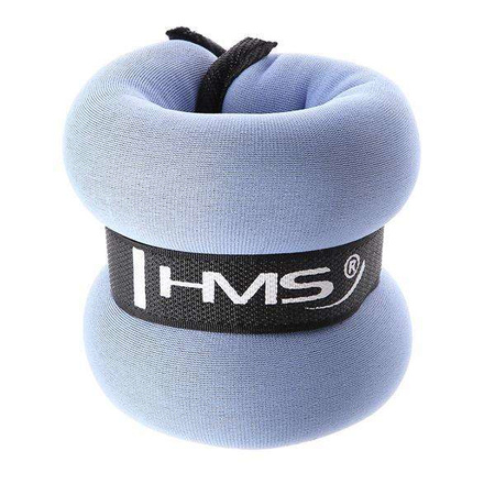 HMS OB04 - 17-47-316 - Obciążniki na ręce i nogi 2 x 1 kg blue