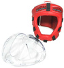 Kask bokserski z maską KSSPU-M, rozm. S - (WAKO APPROVED)