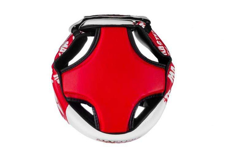 Kask treningowy MJE - KTOP-PU-KM, czerwony, rozm. XS