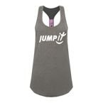 Top z wycięciem JUMPit grafitowy, rozmiar M