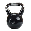 HMS KTC12 - 17-64-074 - Kettlebell żeliwny uchwyt chrom radełkowany 12 kg black