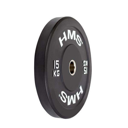 BBR15 17-61-017 - Talerz olimpijski Bumper 15 kg black