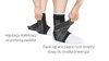 STABILIZATOR STAWU SKOKOWEGO ZAMST A1 Rozm. L, Prawy