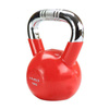 HMS KTC04 - 17-64-070 - Kettlebell żeliwny uchwyt chrom radełkowany 4 kg red