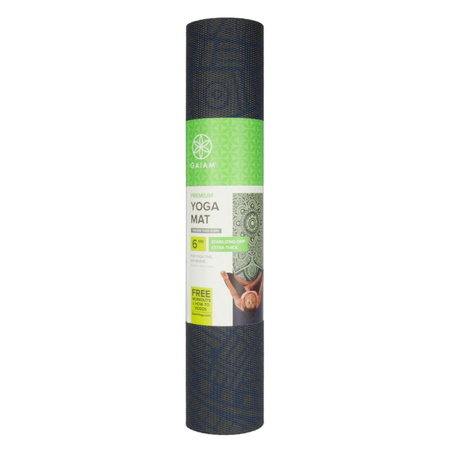 GAIAM Premium Sundial Layers 6mm - 62432 - Mata do jogi 