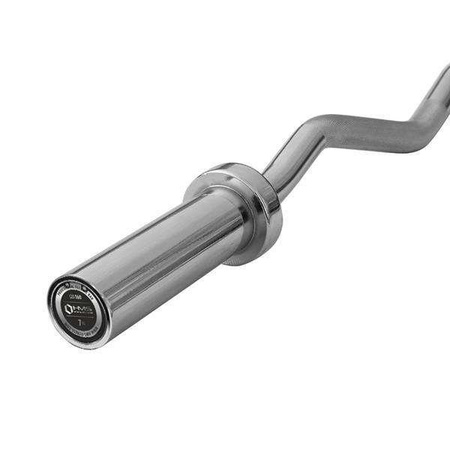 HMS PREMIUM GOL160 - 17-60-015 - Gryf olimpijski łamany 120 cm z zaciskami Lock Jaw black 