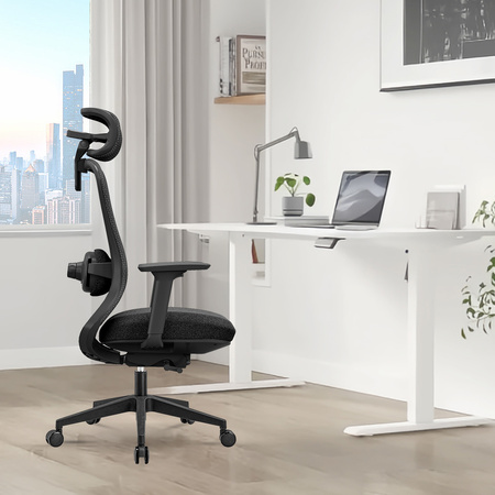 Fotel biurowy ergonomiczny ANGEL fizjO z funkcją masażu