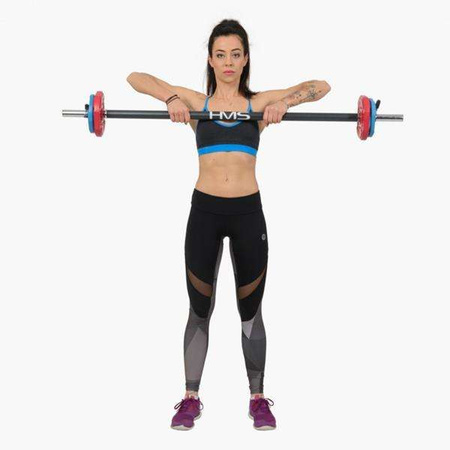 HMS SBP20 - 17-57-010 - Sztanga do Body Pump 20kg