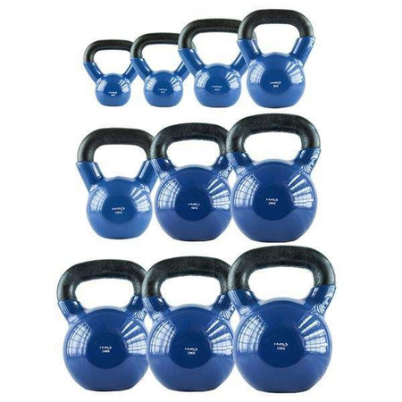 HMS KNV24 - 17-64-046 - Kettlebell żeliwny pokryty winylem 24 kg blue