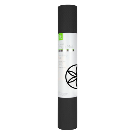 GAIAM MATA DO JOGI  PREMIUM BLACK CHAKRA 6 MM 62610