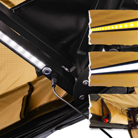 OFFLANDER MARKIZA SAMONOŚNA BATWING 270 L SAND PRAWA 2.5 M