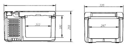 Lodówka 9L VigoCool (przenośna, sprężarkowa, 12/24V), nr kat. V09