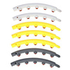 HMS HHP005 - 17-44-505 - Hula Hop masujący z magnesami 85 cm grey-yellow