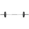 HMS PREMIUM GO900 - 17-60-009 - Gryf olimpijski 220 cm + ZG1500 silver zaciski Lock Jaw (2 szt)