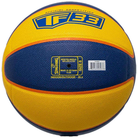 PIŁKA DO KOSZYKÓWKI SPALDING TF-33  R.6 OFFICIAL COMPETITION