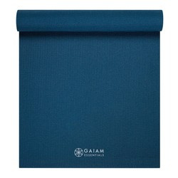 GAIAM ESSENTIALS MATA DO JOGI 6 MM Z PASKIEM NAVY 63314