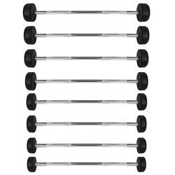 HMS GSG-20 - 17-58-013 - Sztanga/Gryf stały gumowany 20 kg