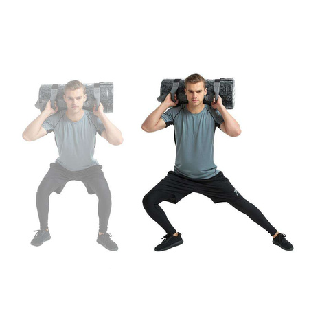 Sandbag Worek do ćwiczeń Fitness Crossfit inSPORTline Fitbag Camu 15 kg