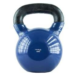 HMS KNV28 - 17-64-047 - Kettlebell żeliwny pokryty winylem 28 kg blue