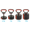HANTLA KOMPOZYTOWA KETTLEBELL 10KG (4x2,5KG) EB FIT