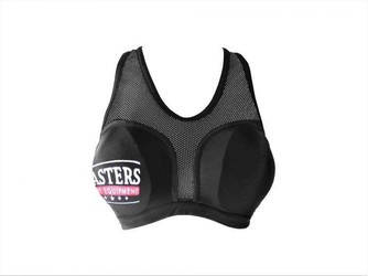 Ochraniacze piersi dla kobiet MASTERS - OP, czarny, rozm. M