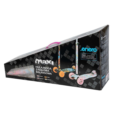 HULAJNOGA 3 KOŁOWA  BALANSOWA ENERO MAXI UNICORN