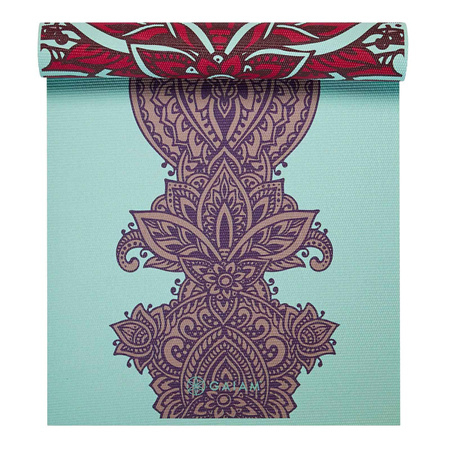 GAIAM Zara Rouge 6mm - 63368 - Mata do jogi dwustronna