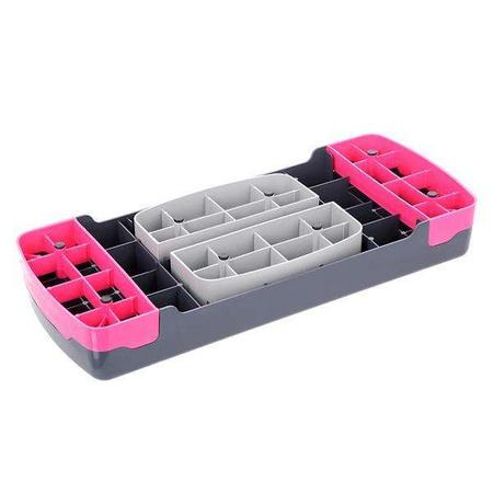 HMS AS002 PINK/GREY - 17-44-006 - Step do aerobiku 