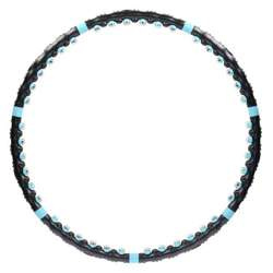 HMS HHP006 - 17-44-506 - Hula Hop masujący z magnesami 98 cm black-blue
