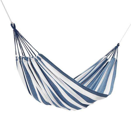 NILS CAMP NC9003 - Hamak 200x120 cm, niebiesko-biały 