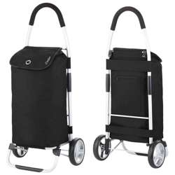 CRUISER Classic Premium - 604320 - Wózek zakupowy składany, czarny
