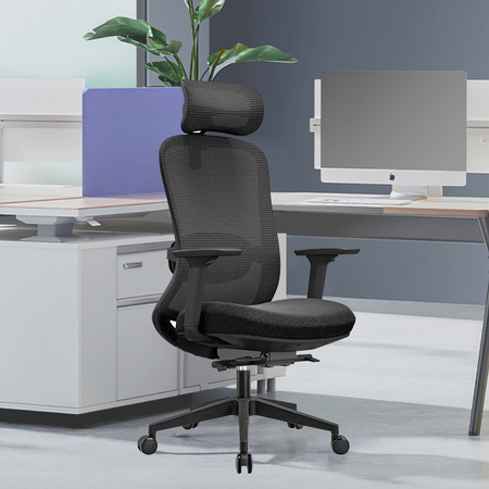 Fotel biurowy ergonomiczny ANGEL fizjO z funkcją masażu