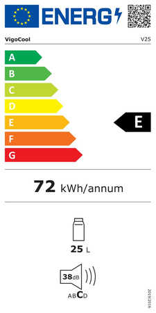 Lodówka 25L VigoCool (przenośna, sprężarkowa, 12/24V), nr kat. V25