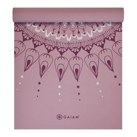 GAIAM MATA DO JOGI HERE & NOW DUSTY ROSE 4MM 65272