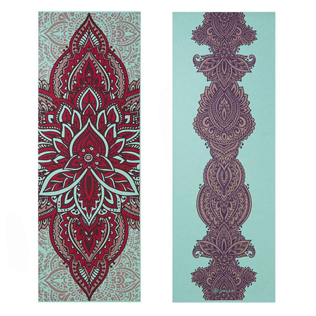 GAIAM Zara Rouge 6mm - 63368 - Mata do jogi dwustronna