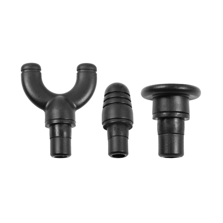 Pistolet do masażu Mini Masażer do ciała + Wymienne końcówki DS1608 Różowy