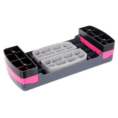 HMS AS002 PINK/GREY - 17-44-006 - Step do aerobiku 