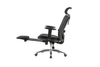 Fotel ergonomiczny ANGEL biurowy obrotowy eurOpa plus z podnóżkiem
